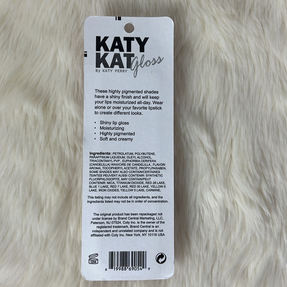 Covergirl Katy Perry Katy Kat Lip Gloss 32 Ninth Life Shine Red New - Picture 5 of 5